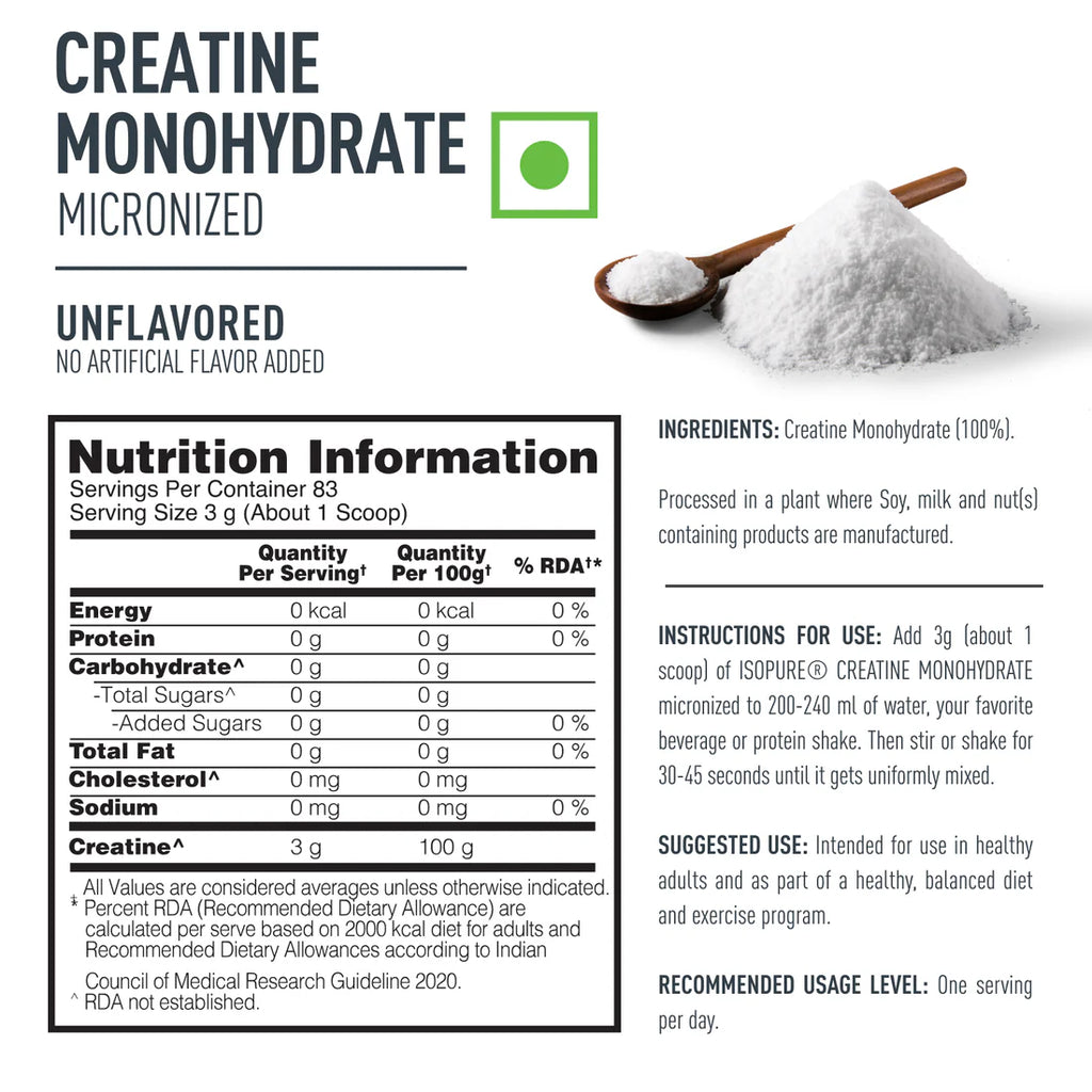 ISOPURE CREATINE