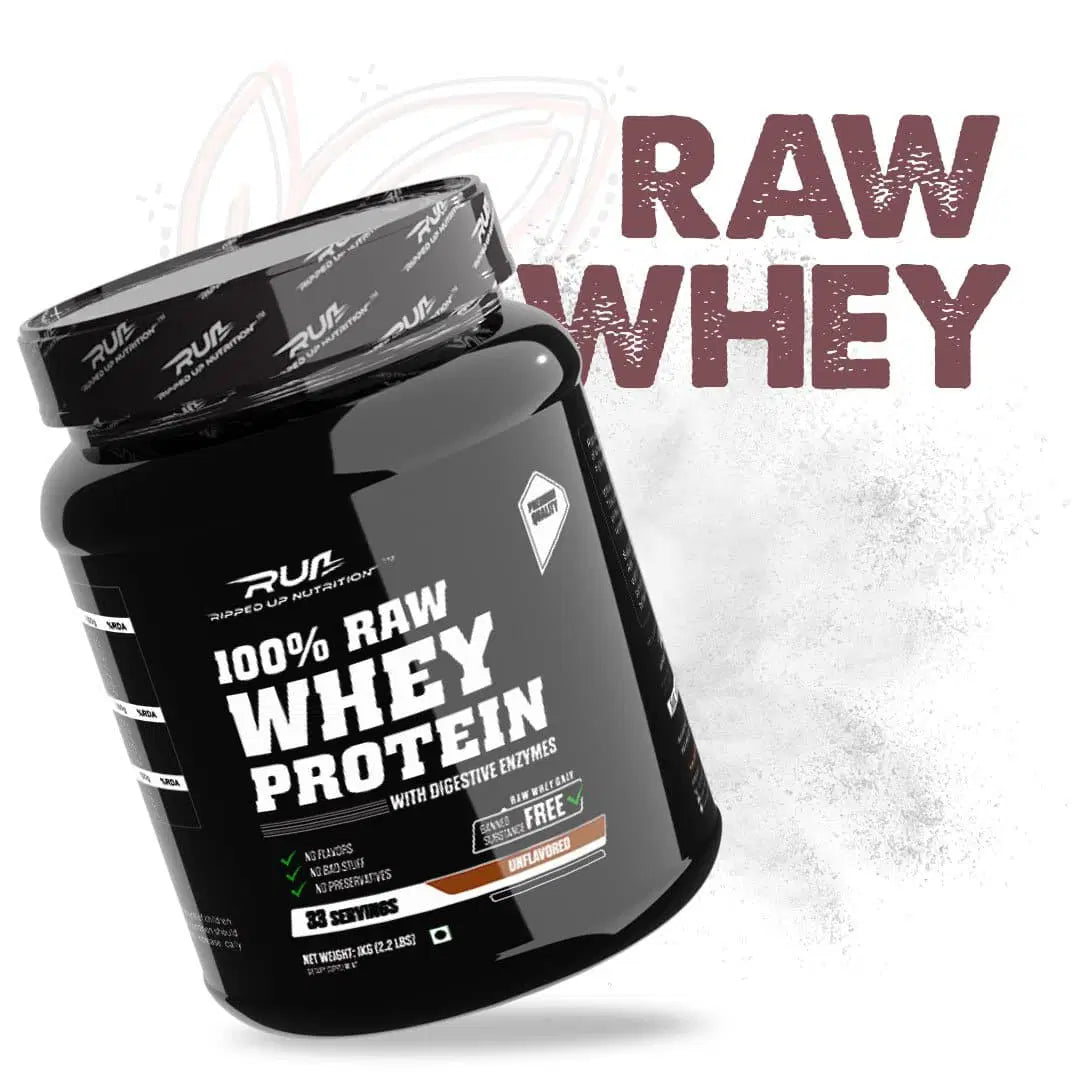 Run 100% Raw Whey Protein