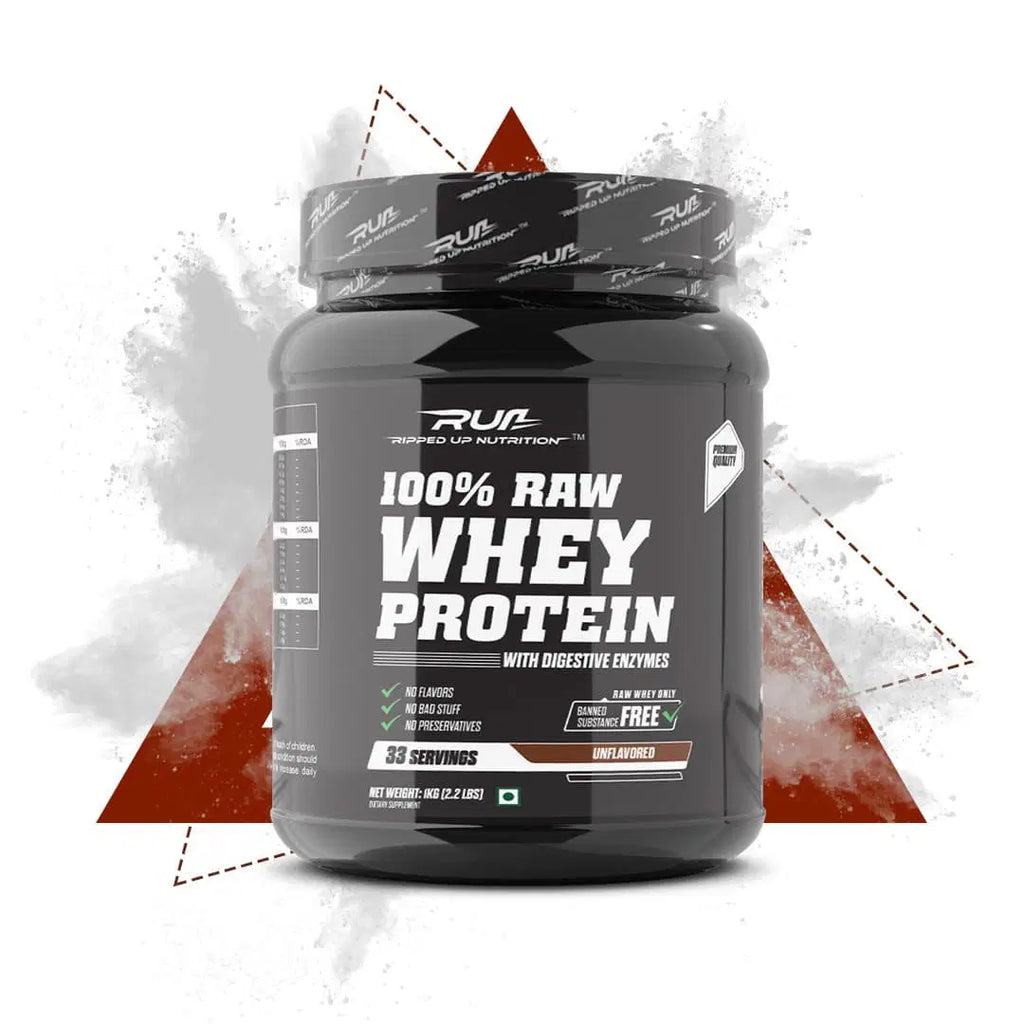Run 100% Raw Whey Protein