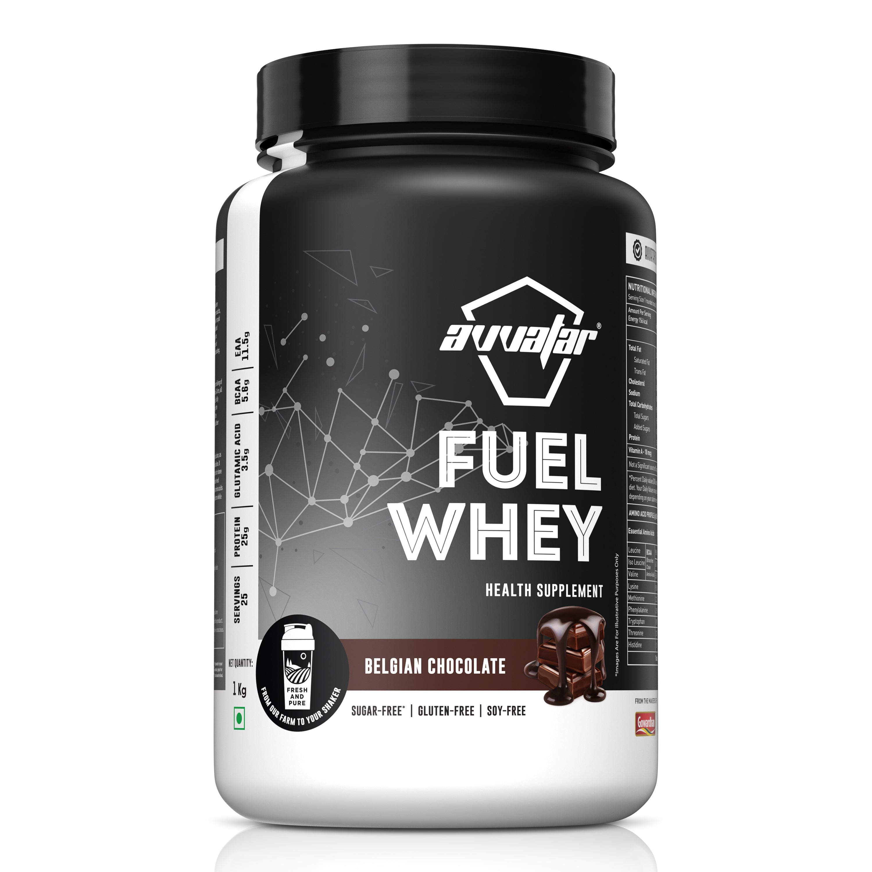 Avvatar Fuel Whey | 1 Kg | Secondary image