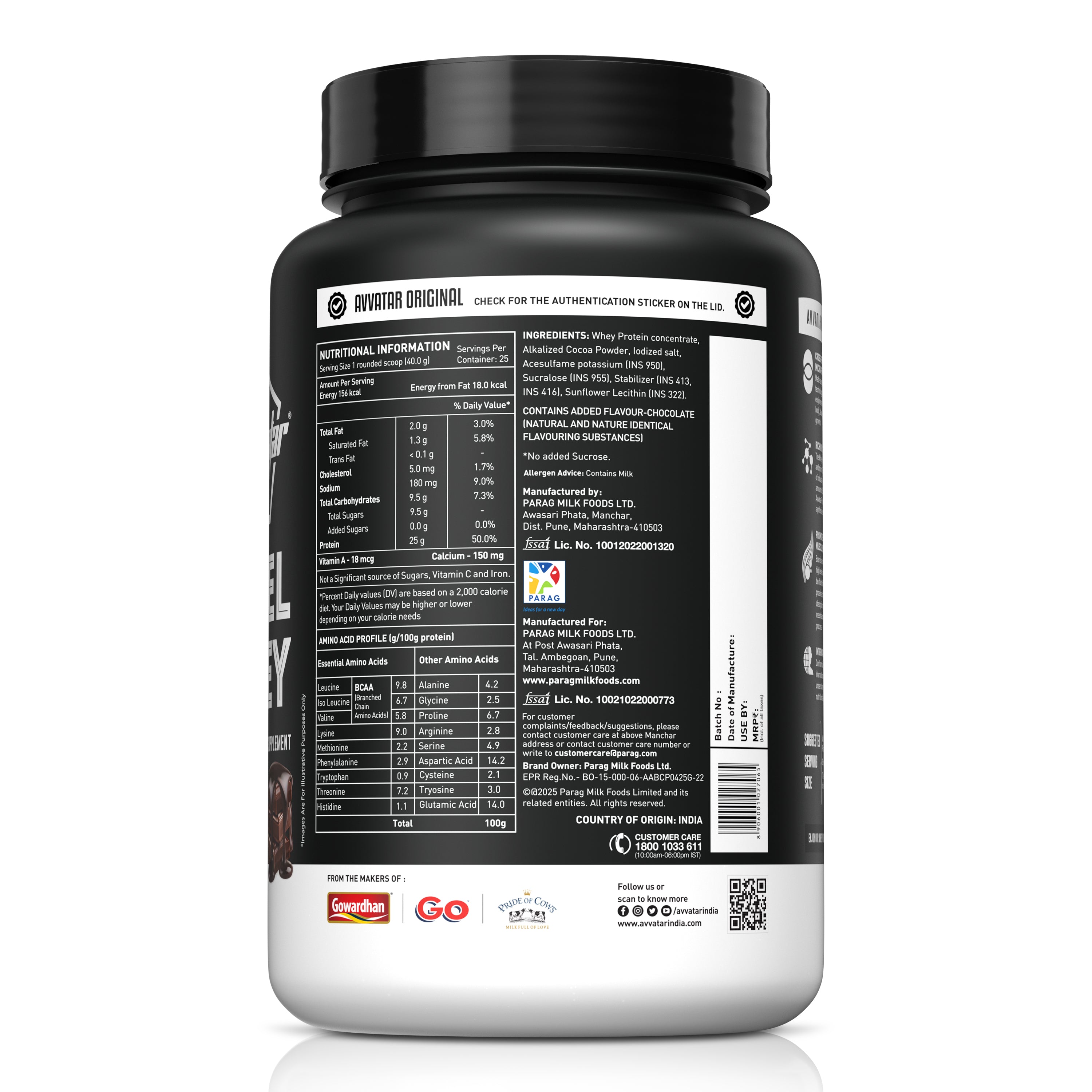 Avvatar Fuel Whey | 1 Kg |