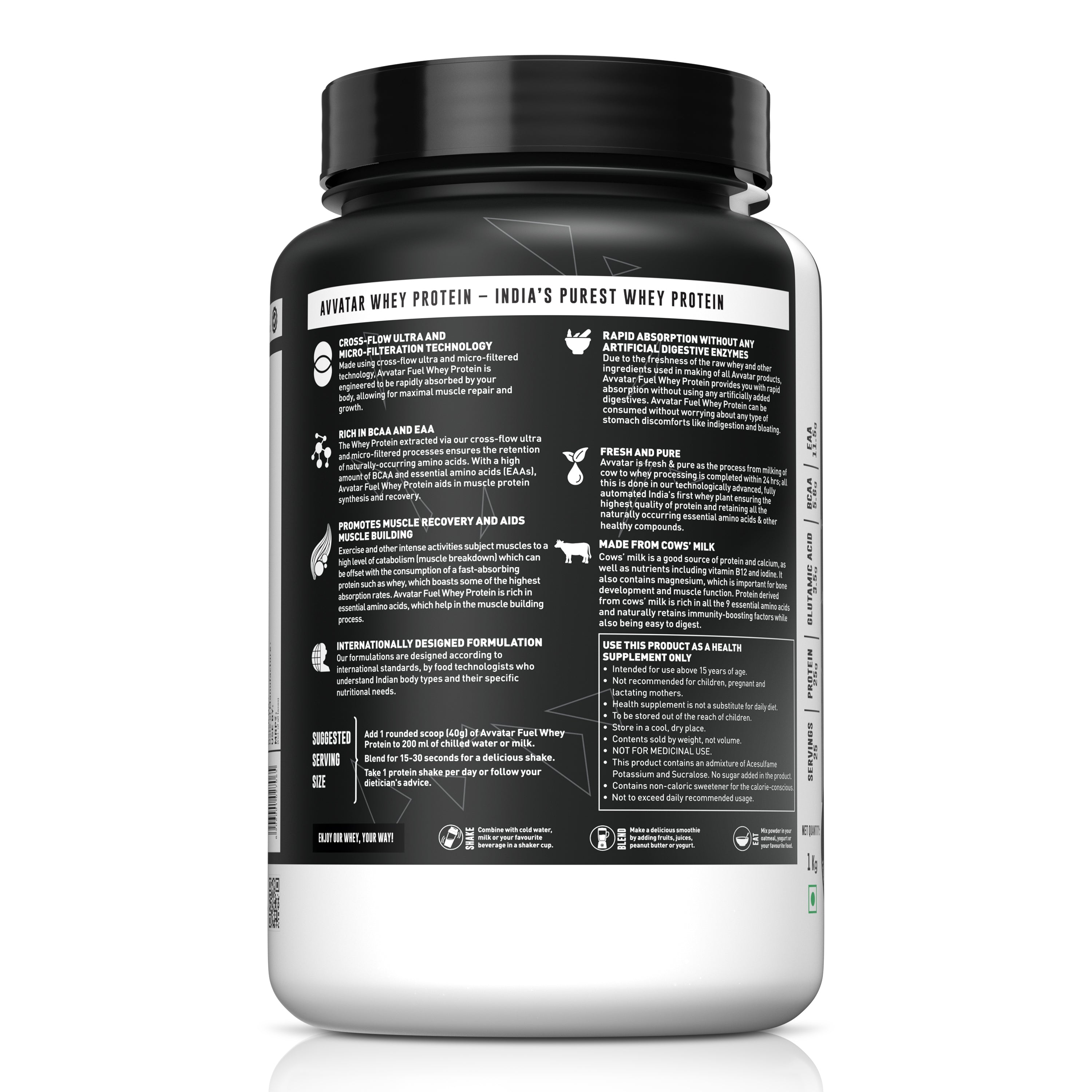 Avvatar Fuel Whey | 1 Kg |