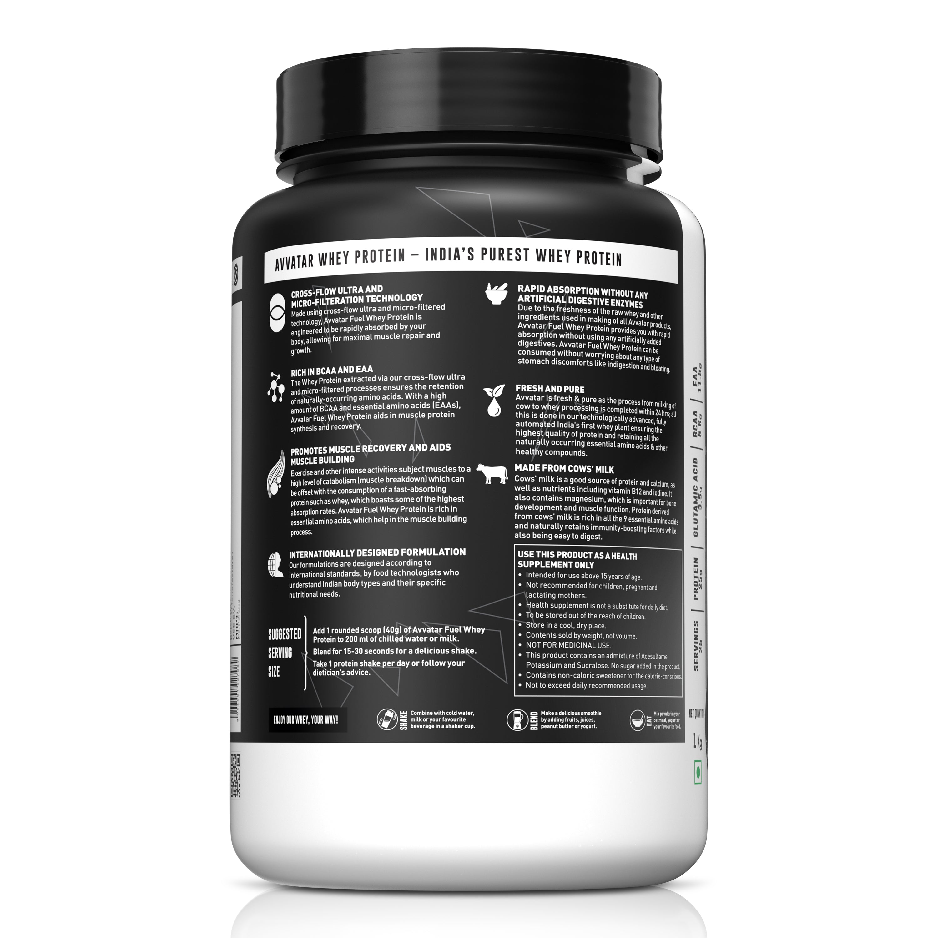 Avvatar Fuel Whey | 1 Kg |