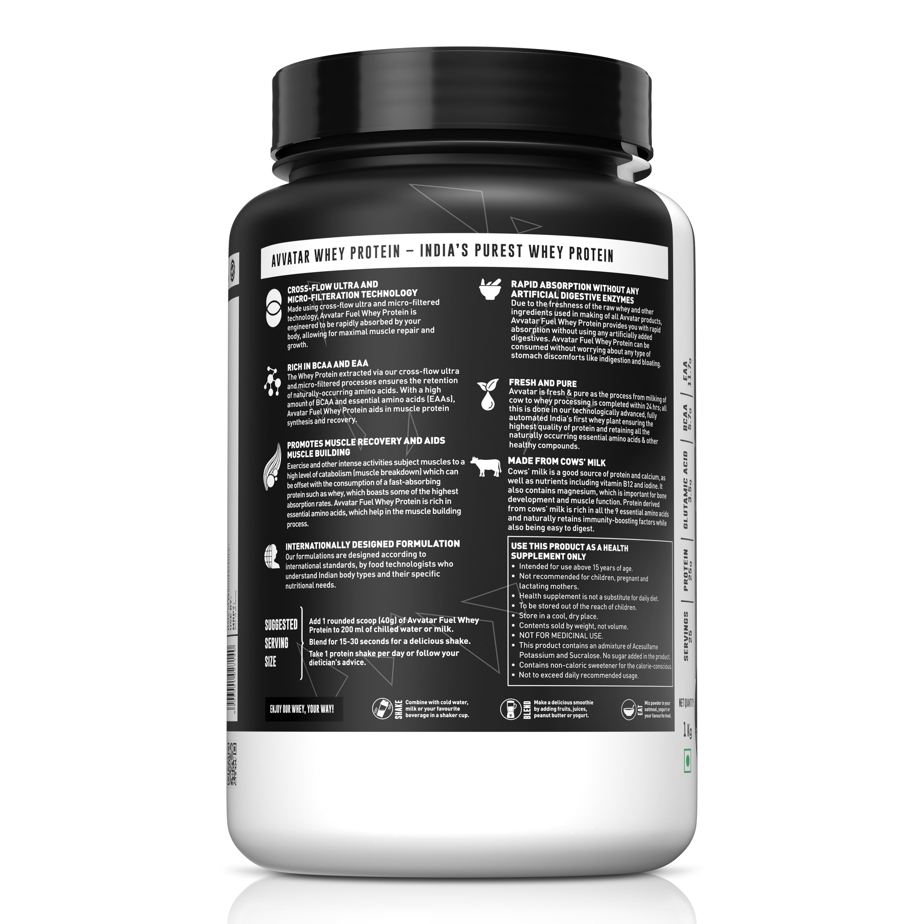 Avvatar Fuel Whey | 1 Kg |
