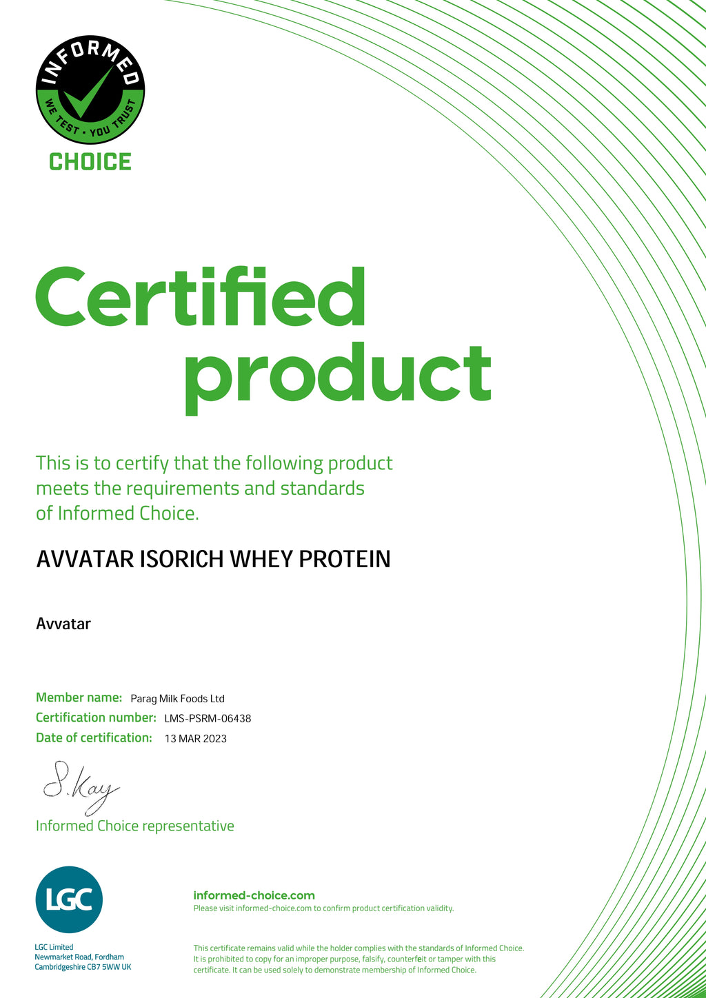 Avvatar Isorich Protein | 1 Kg |