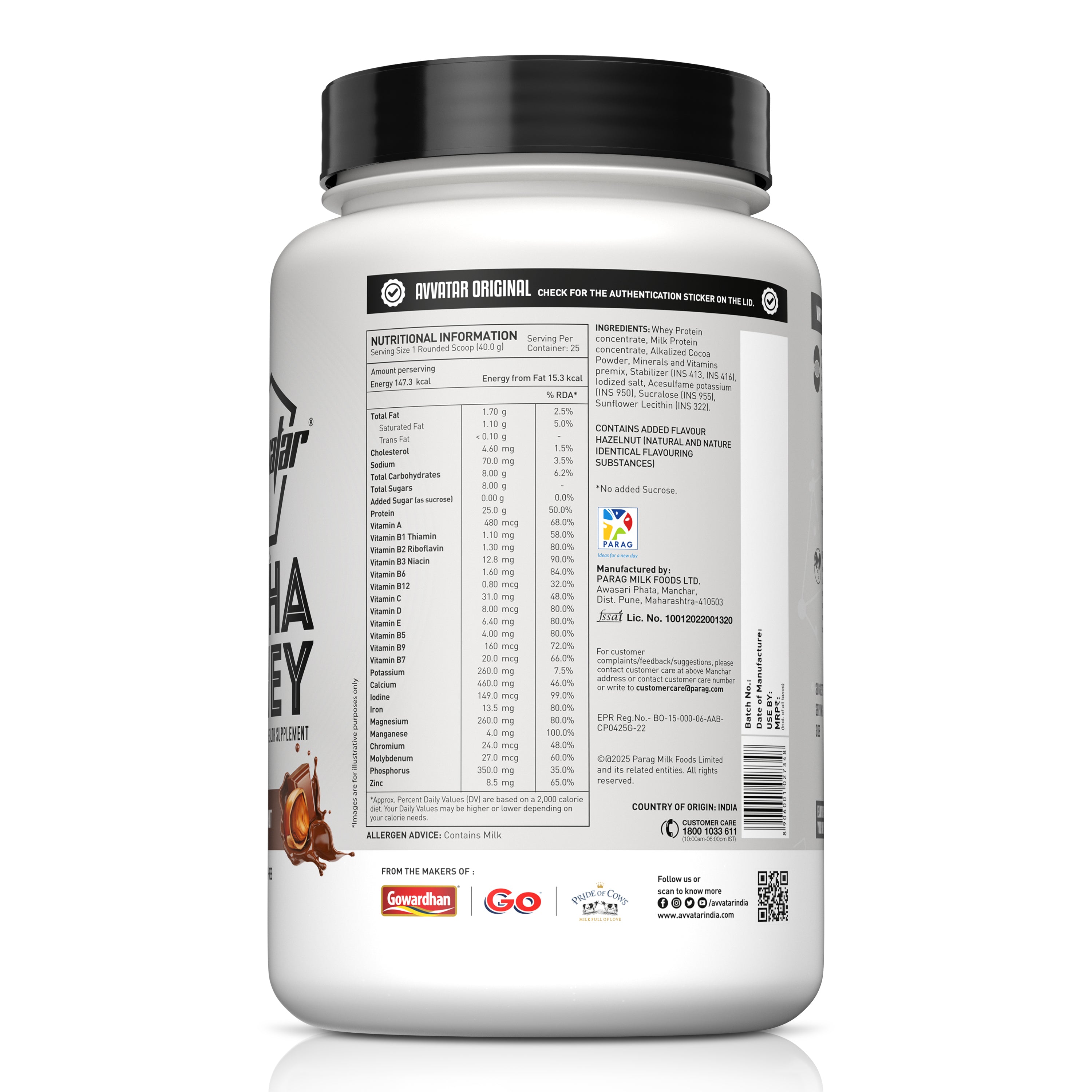 Avvatar Alpha Whey | 1 Kg |