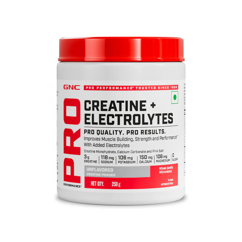 GNC LIVE WELL SINCE -1935 CREATINE+ELECTROLYTES