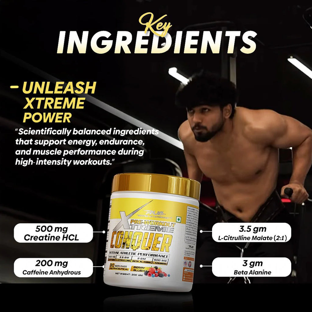 Ripped Up Nutrition Conquer Xtreme Pre-workout