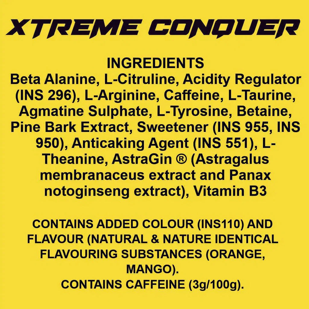 Ripped Up Nutrition Conquer Xtreme Pre-workout