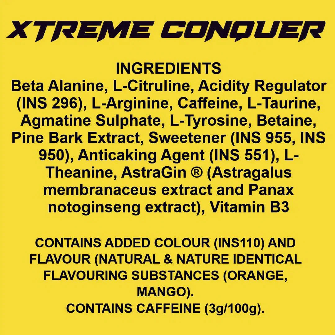 Ripped Up Nutrition Conquer Xtreme Pre-workout