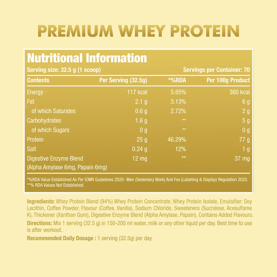One Science Nutrition (OSN) - 100% Premium Whey
