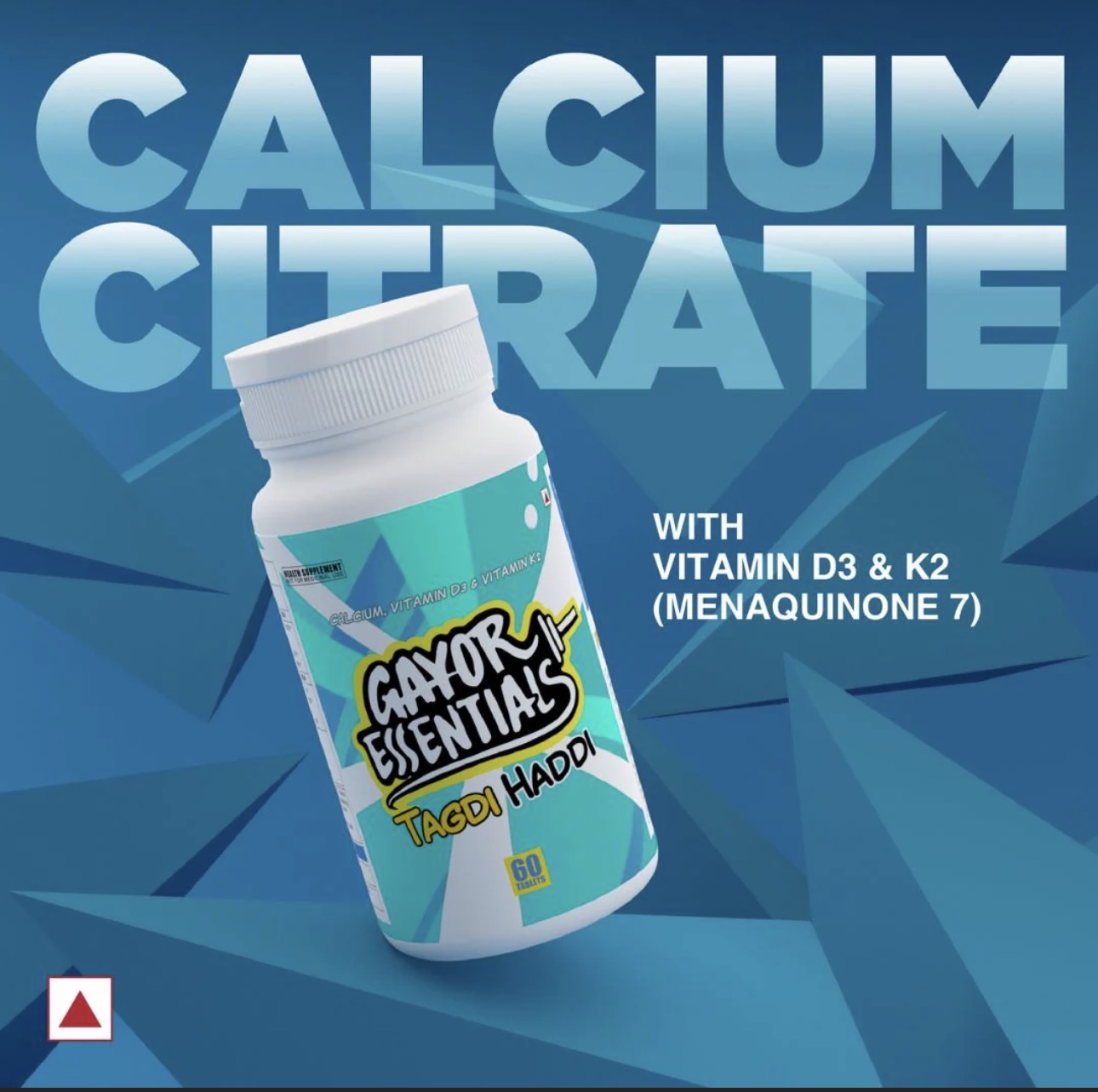 GAYOR Tagdi Haddi (Calcium, Vitamin D3 & MK7)