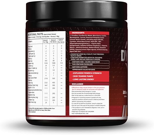 DYNAMITE EXTREME PRE WORKOUT MEN