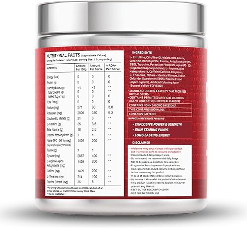 DYNAMITE ORIGNAL PRE WORKOUT