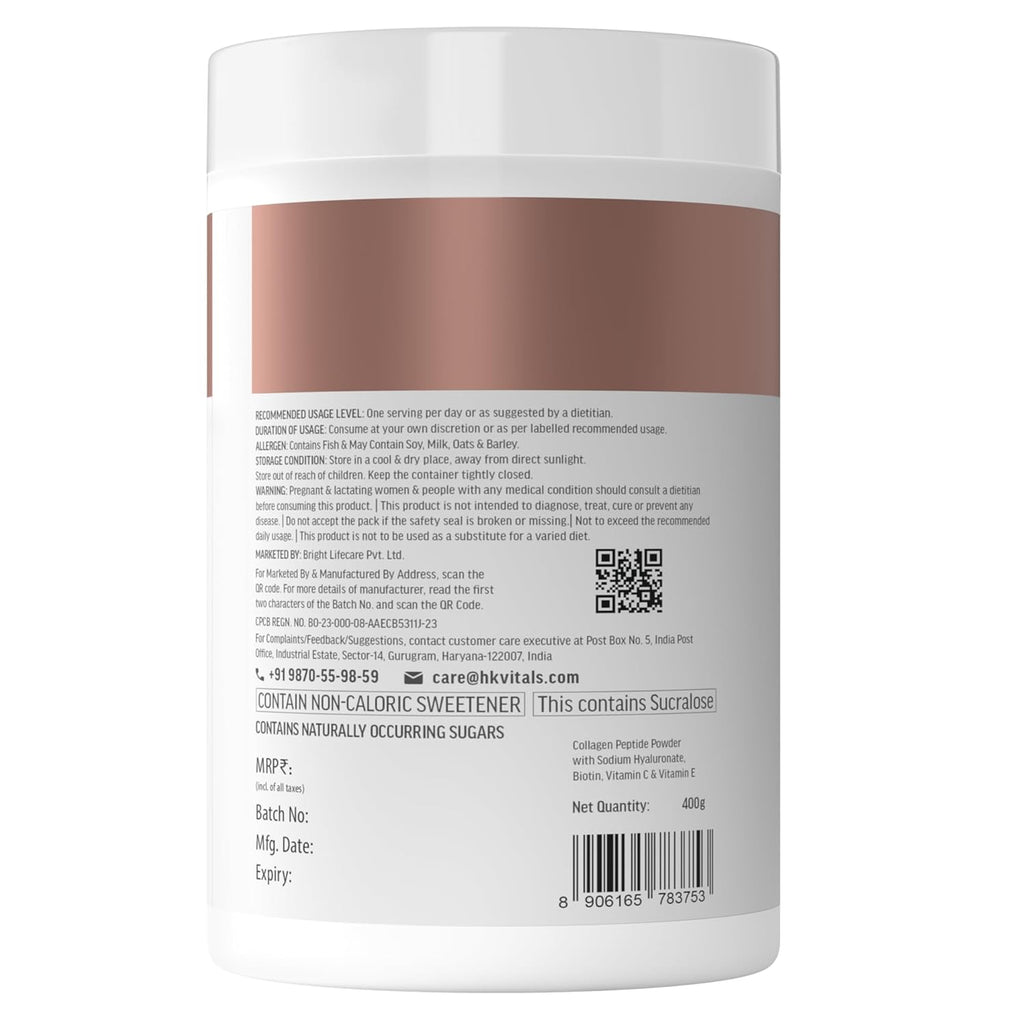 hk vitals Skin Radiance Marine Collagen (Orange, 200g)