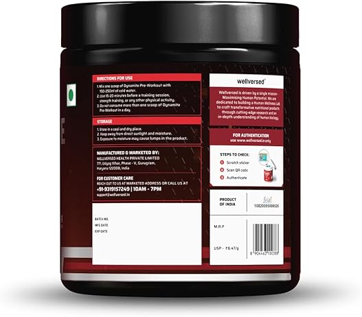 DYNAMITE EXTREME PRE WORKOUT MEN