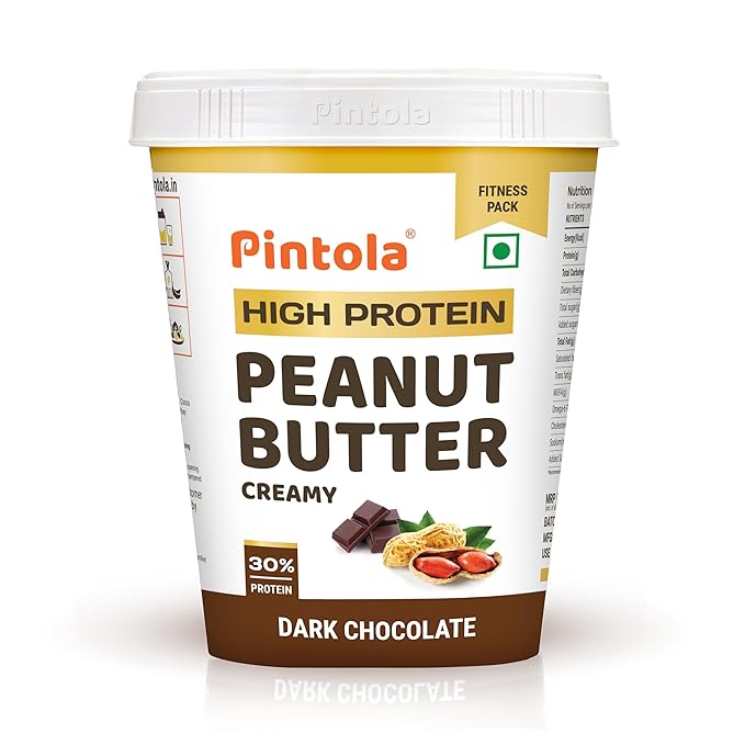 PINTOLA High Protein Peanut Butter Chocolate Flavour Crunchy 510g