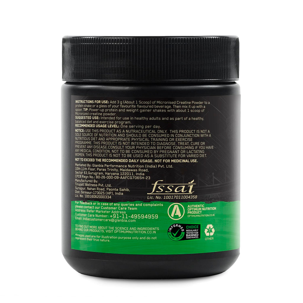 OPTIMUM NUTRITION Micronized Creatine Powder