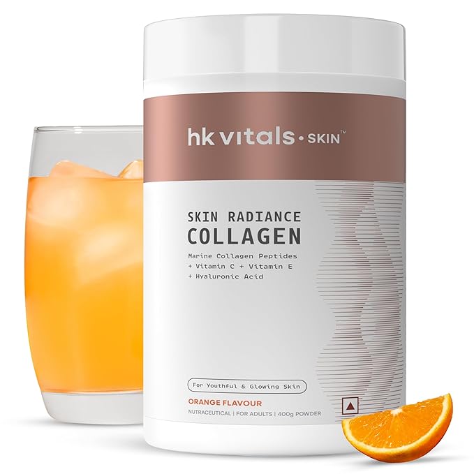 hk vitals Skin Radiance Marine Collagen (Orange, 200g)