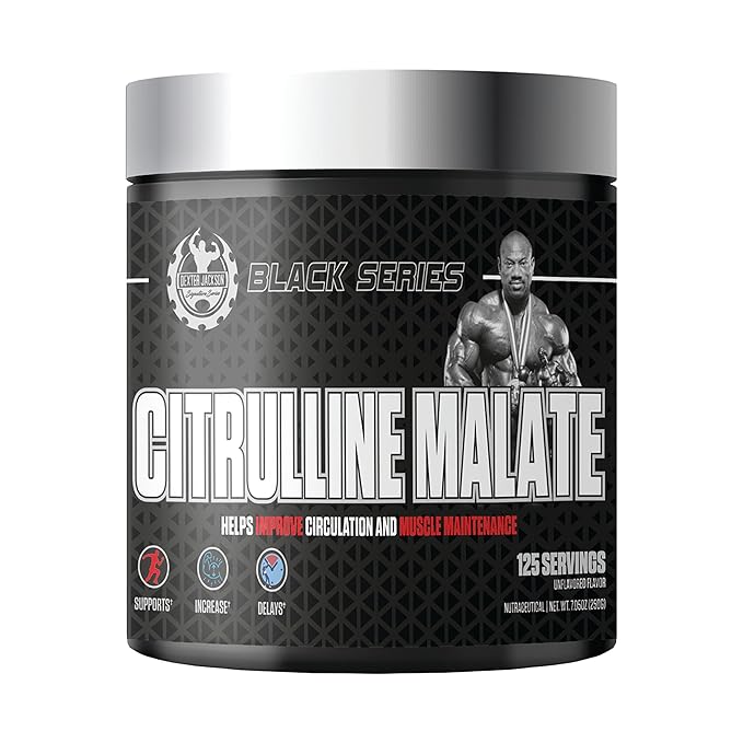 Dexter Jackson Black Series Citrulline Malate | 125 Servings, 250g