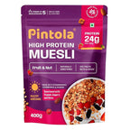 Pintola High Protein Muesli Dark Chocolate & Cranberry 1kg, 24g Protein