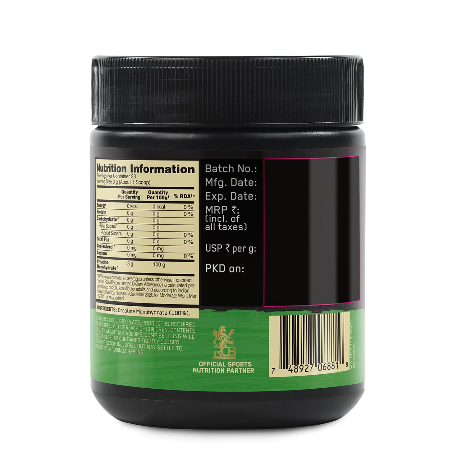 OPTIMUM NUTRITION Micronized Creatine Powder