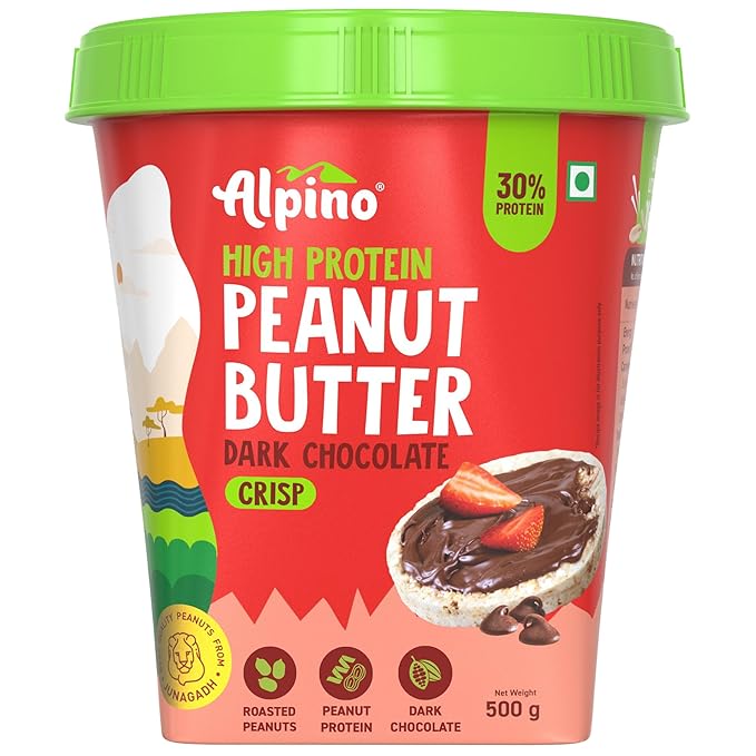 ALPINO 30g High Protein Dark Chocolate Peanut Butter 1kg