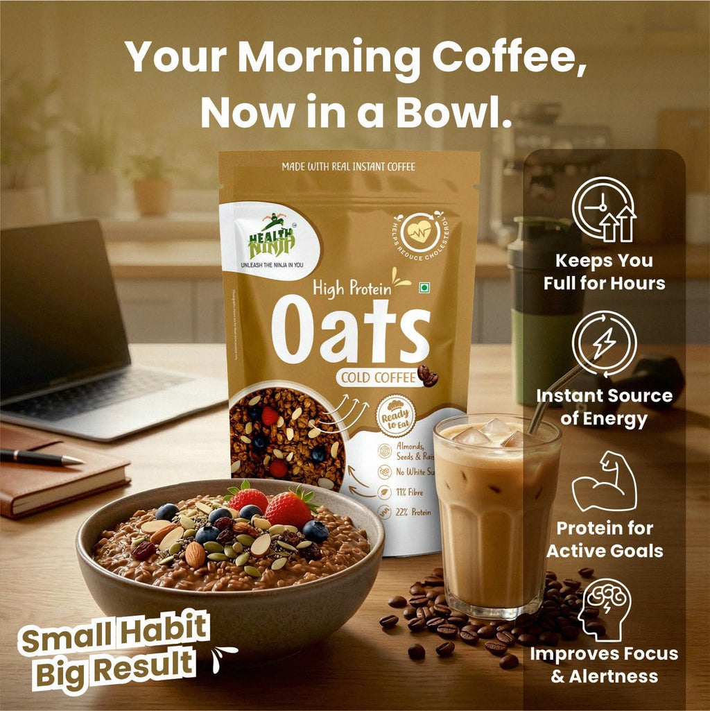 Health Ninja Dark Chocolate Oats 900 gm