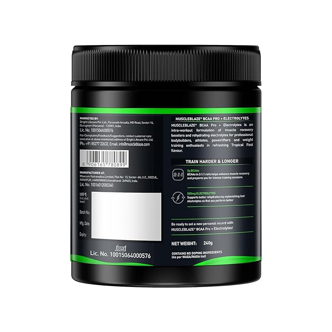 MuscleBlaze BCAA Pro 30serving