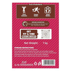 MuscleBlaze Fit High Protein Muesli (1kg, Dark Chocolate & Cranberry)