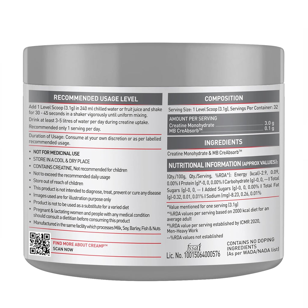 MB CREATINE MONOHYDRATE