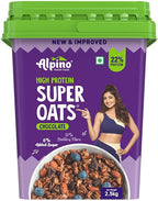 ALPINO 22% High Protein Super Oats Chocolate 400g