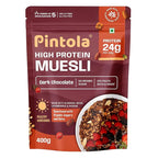 Pintola High Protein Muesli Dark Chocolate & Cranberry 1kg, 24g Protein