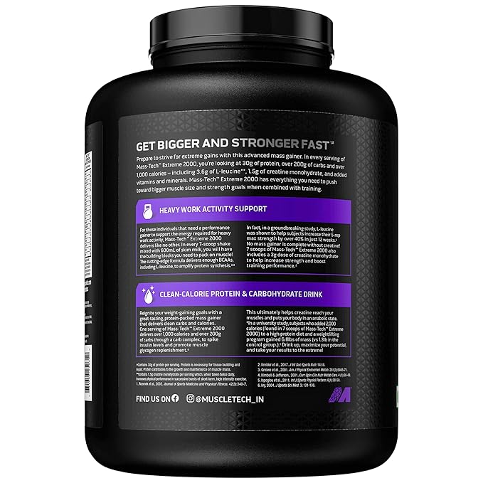 MUSLE TECH MASS GAINER
