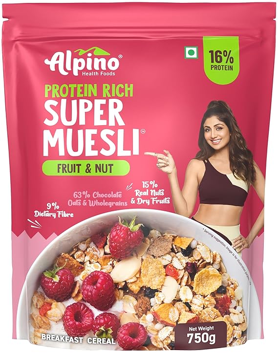 ALPINO Super Muesli Strawberry & Nuts 1kg