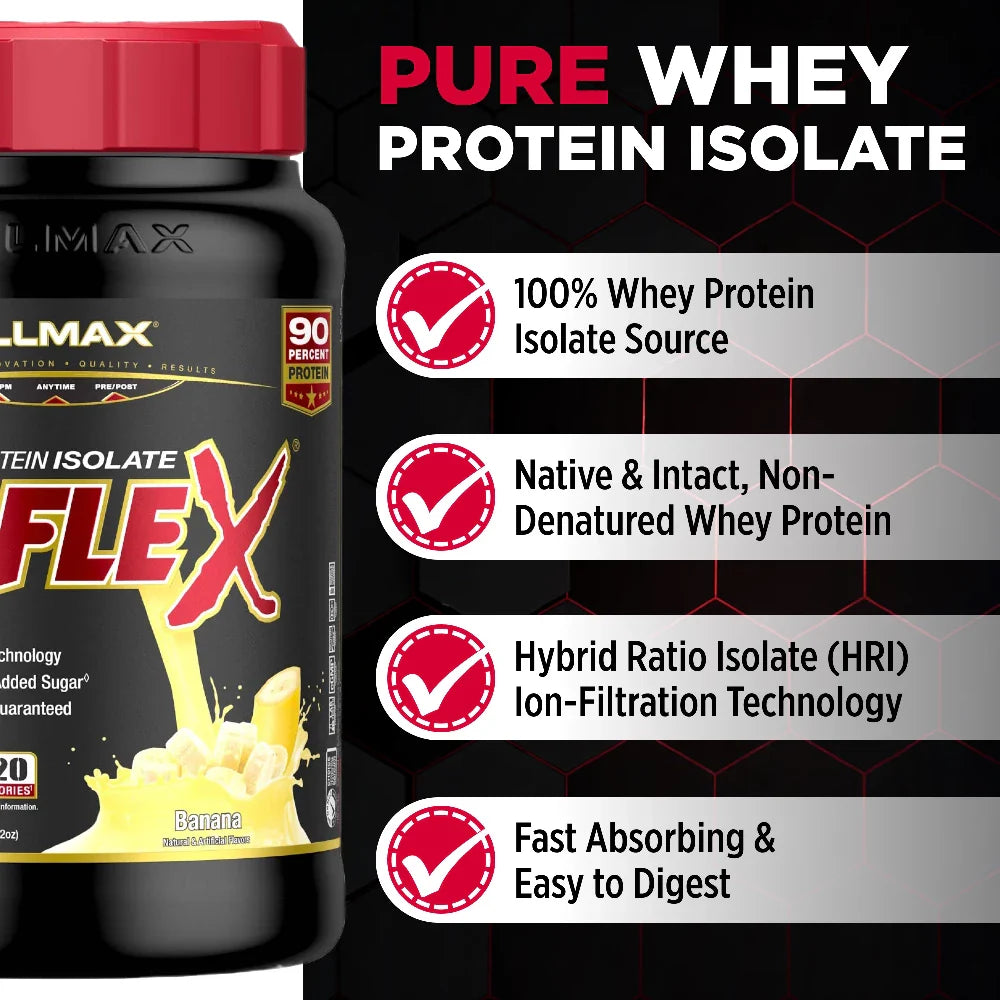 Allmax Isoflex: 100% Whey Protein Isolate