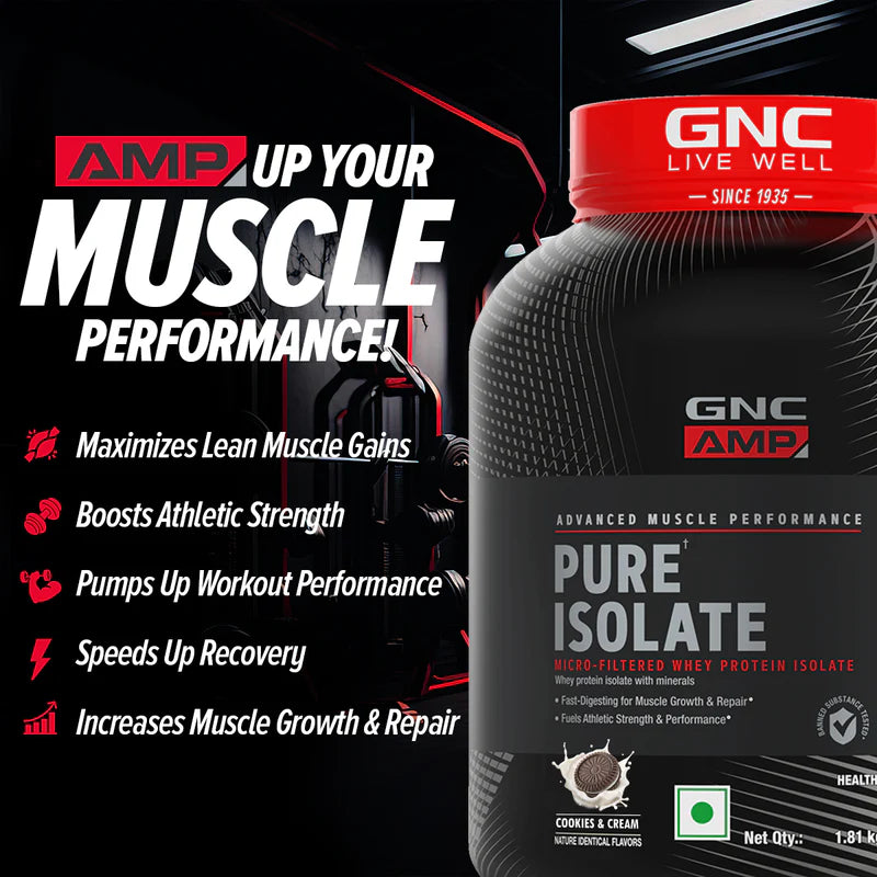 GNC LIVE WELL-SINCE1935 PURE ISOLATE PROTIEN