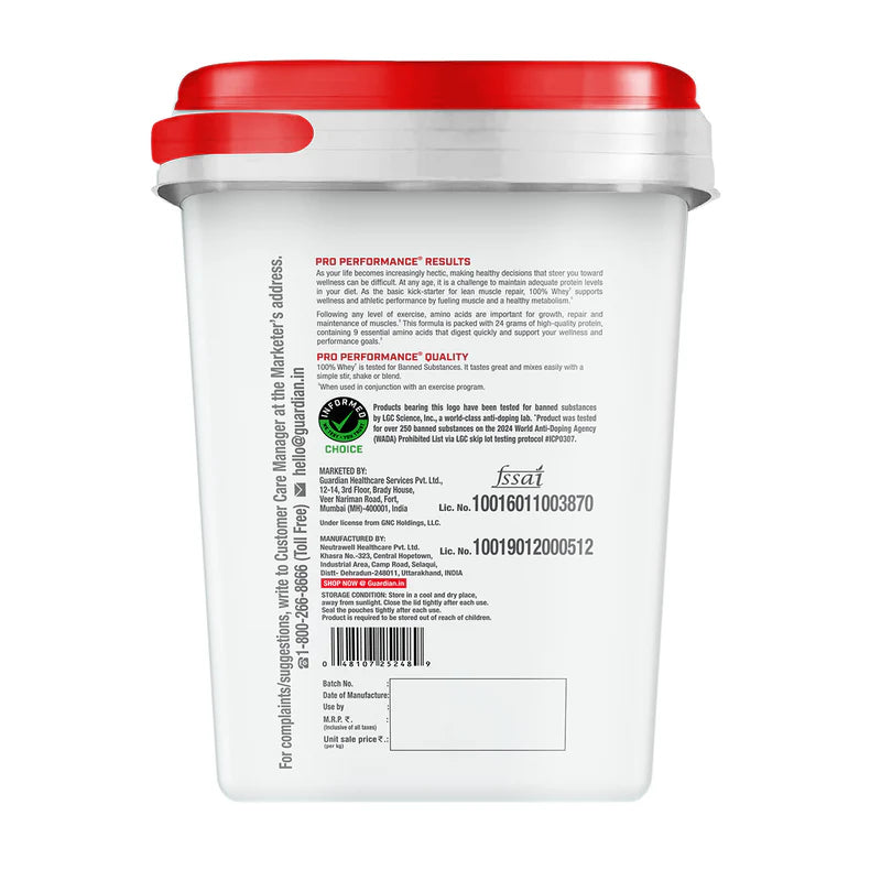 GNC LIVE WELL-SINCE1935 WHEY PROTIEN