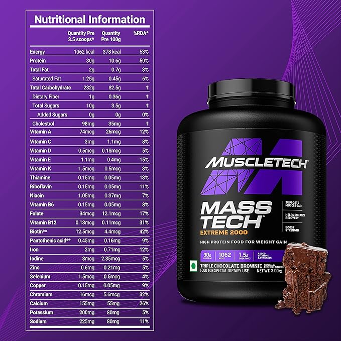 MUSLE TECH MASS GAINER