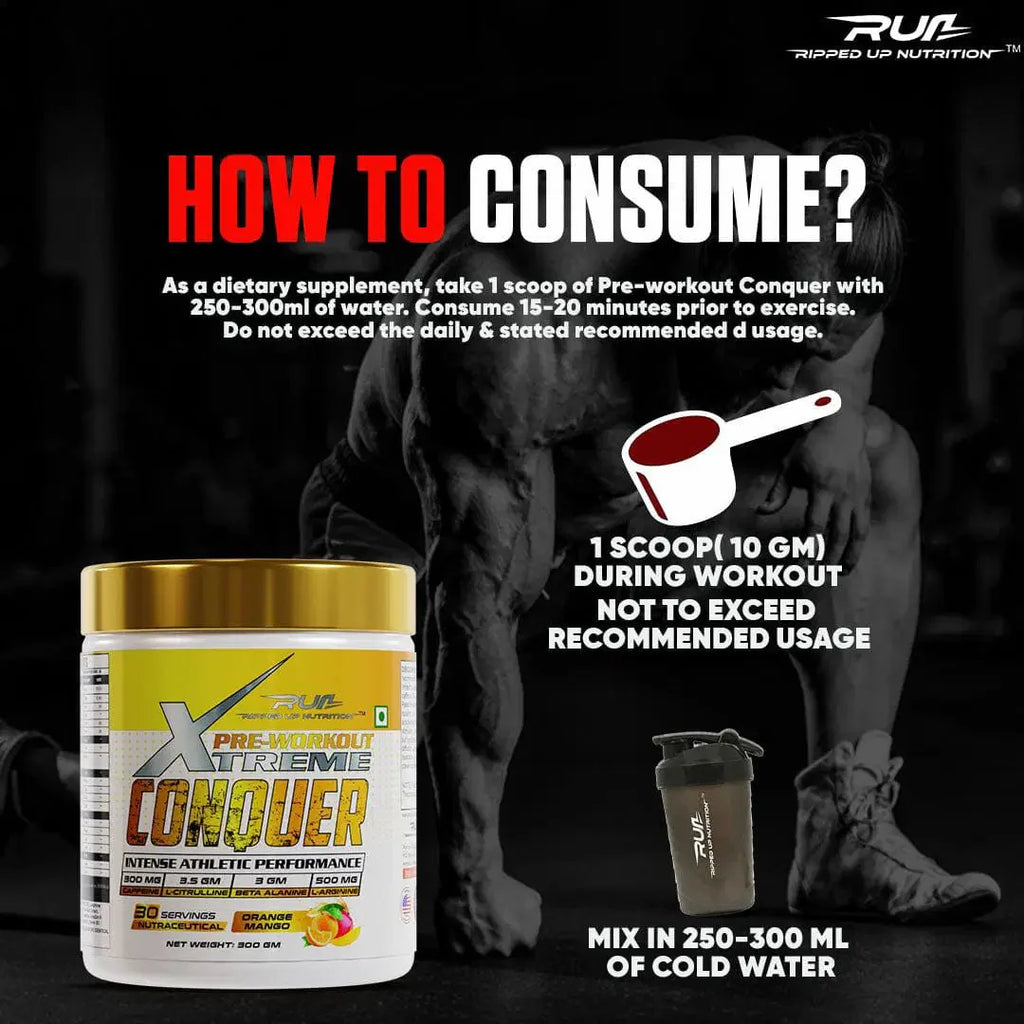 Ripped Up Nutrition Conquer Xtreme Pre-workout