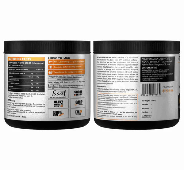 ATOM Creatine Monohydrate