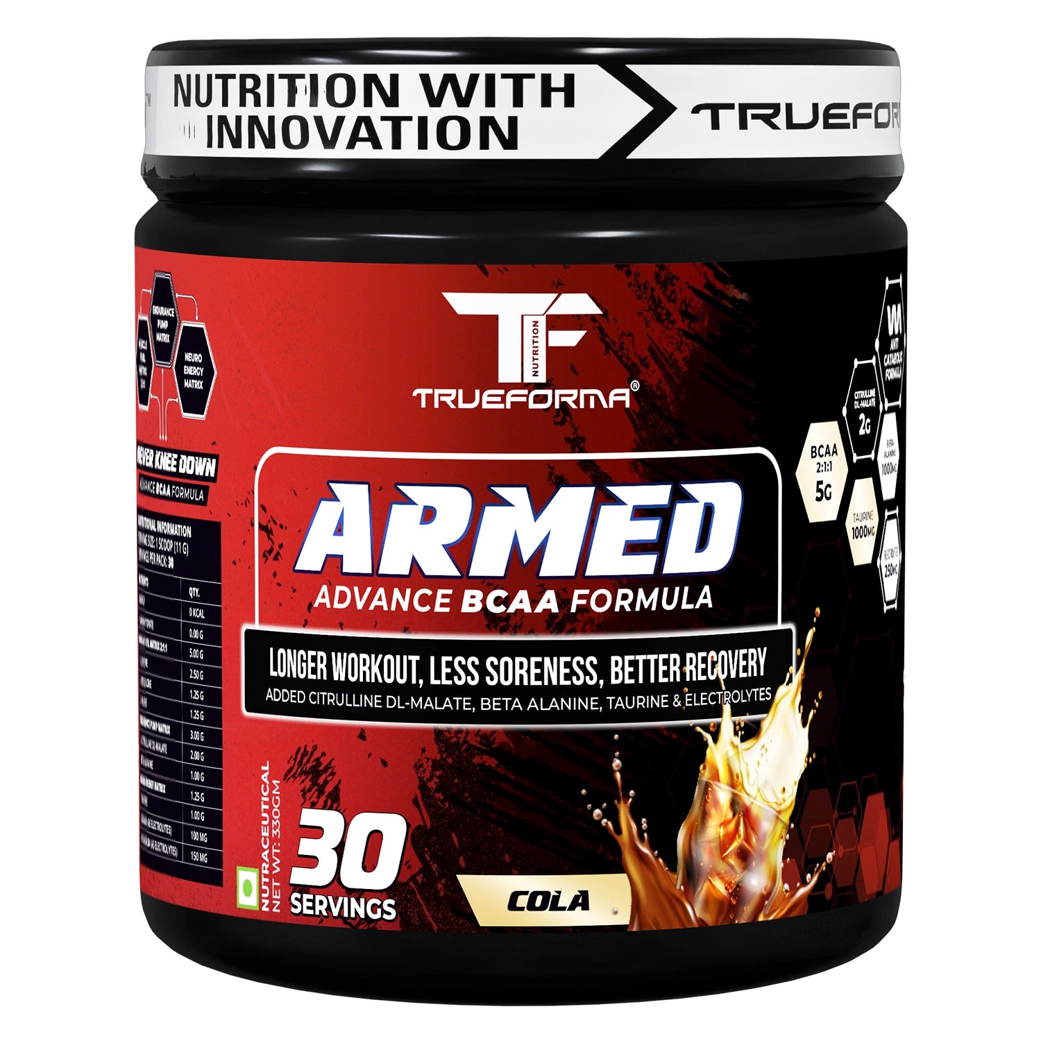 TRUEFORMA Armed Advance BCAA Formula