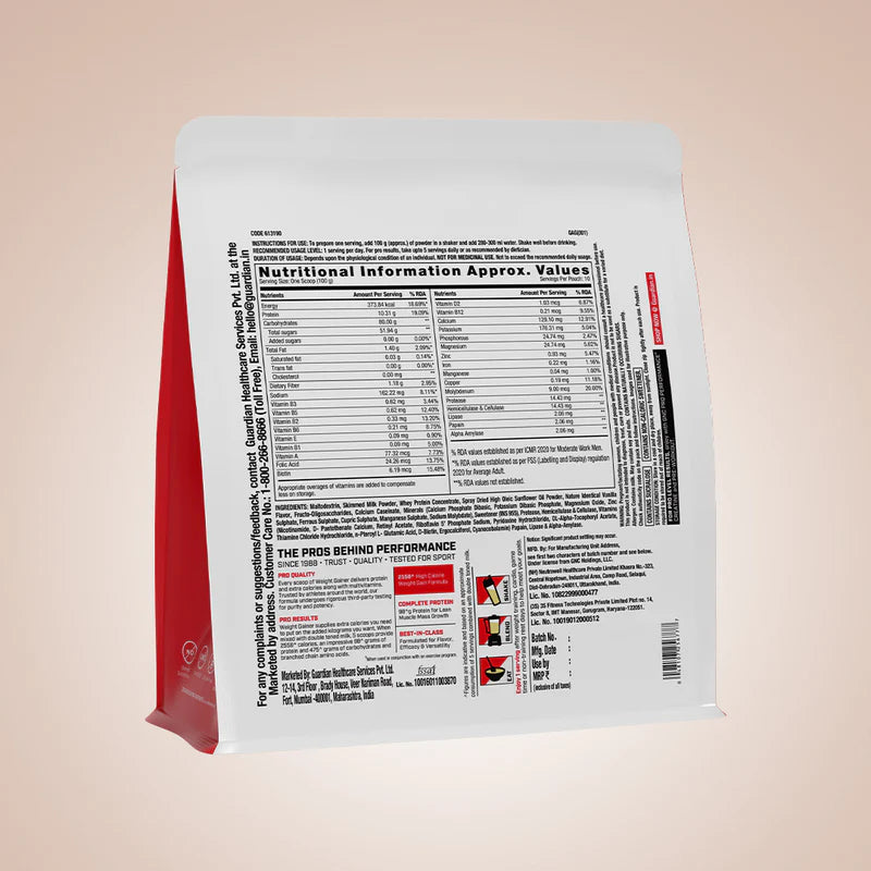 GNC-LIVE WELL SINCE-1935 WEIGHT GAINER