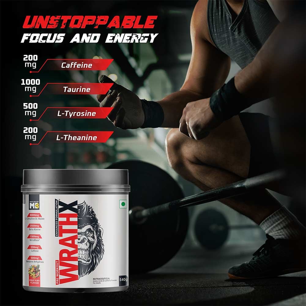 MuscleBlaze Pre Workout WrathX