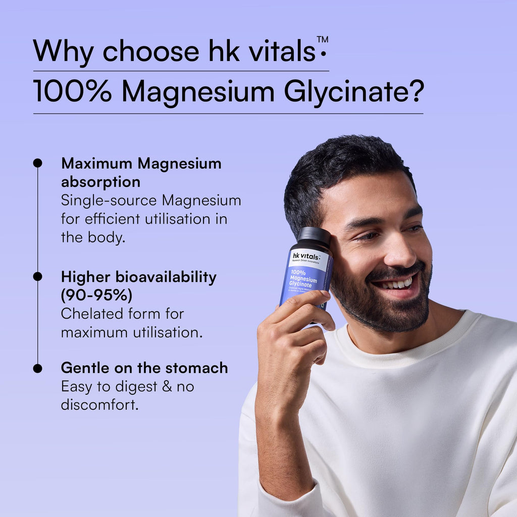 HK VITALS 100% Magnesium Glycinate