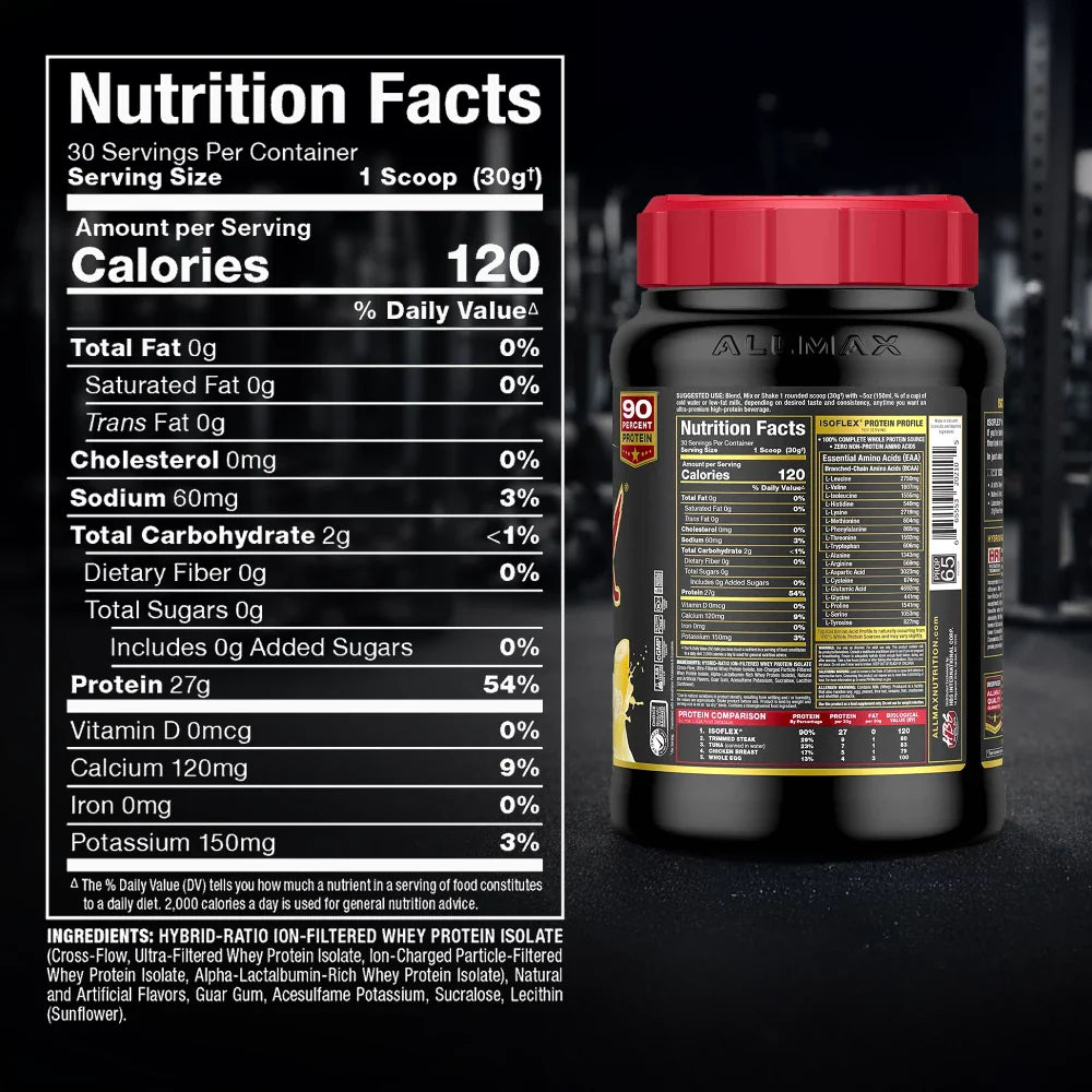 Allmax Isoflex: 100% Whey Protein Isolate