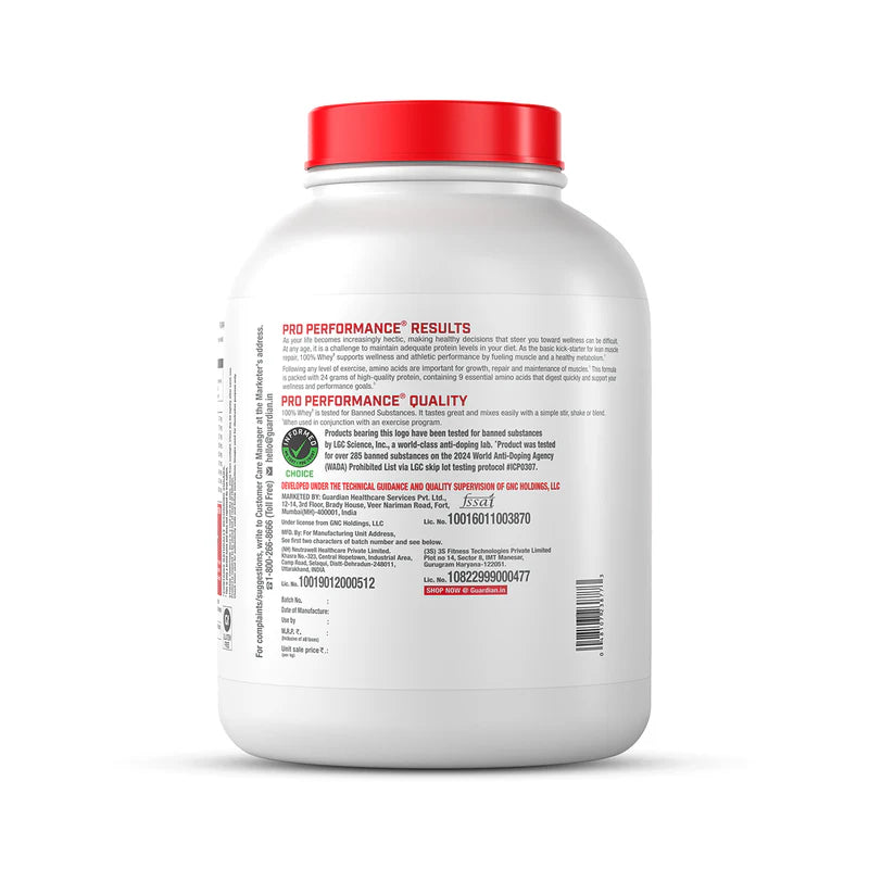 GNC LIVE WELL-SINCE1935 WHEY PROTIEN