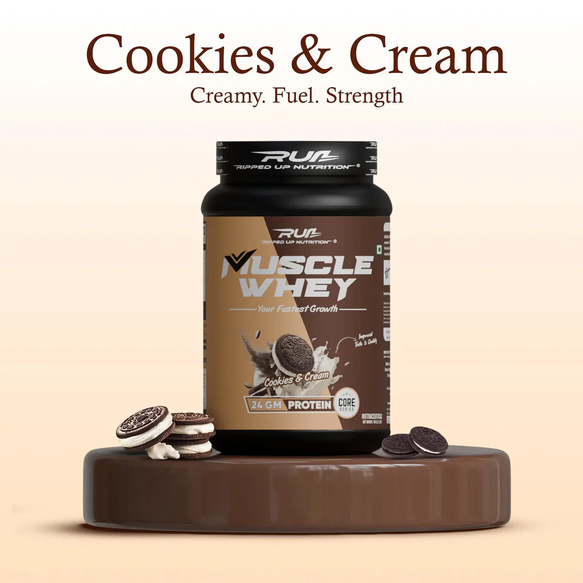 Run Muscle Whey- Trustified™ Secondary image