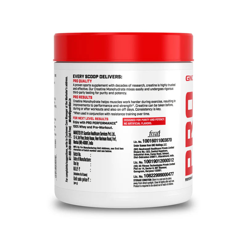 GNC LIVE WELL SINCE-1935 CREATINE