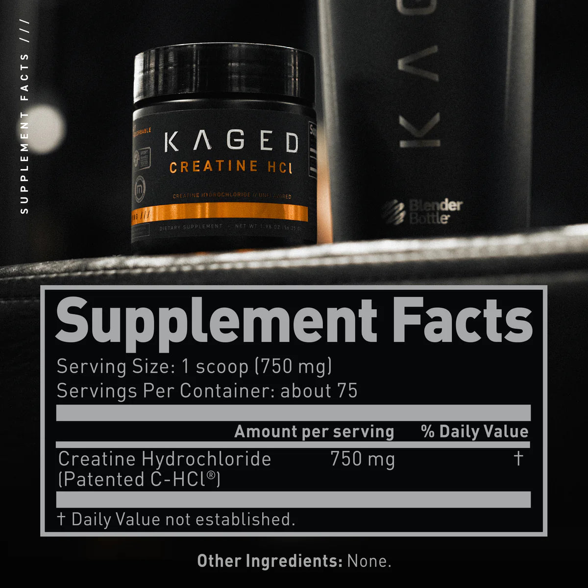 Kaged Muscle Creatine HCl 75 SERVING